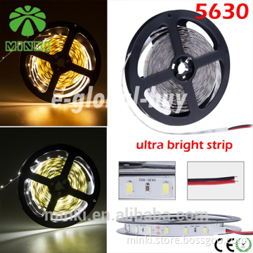 Flexible and Waterproof 1-10M 5630 SMD LED Light Strip 12V 309 LEDs Bright White
